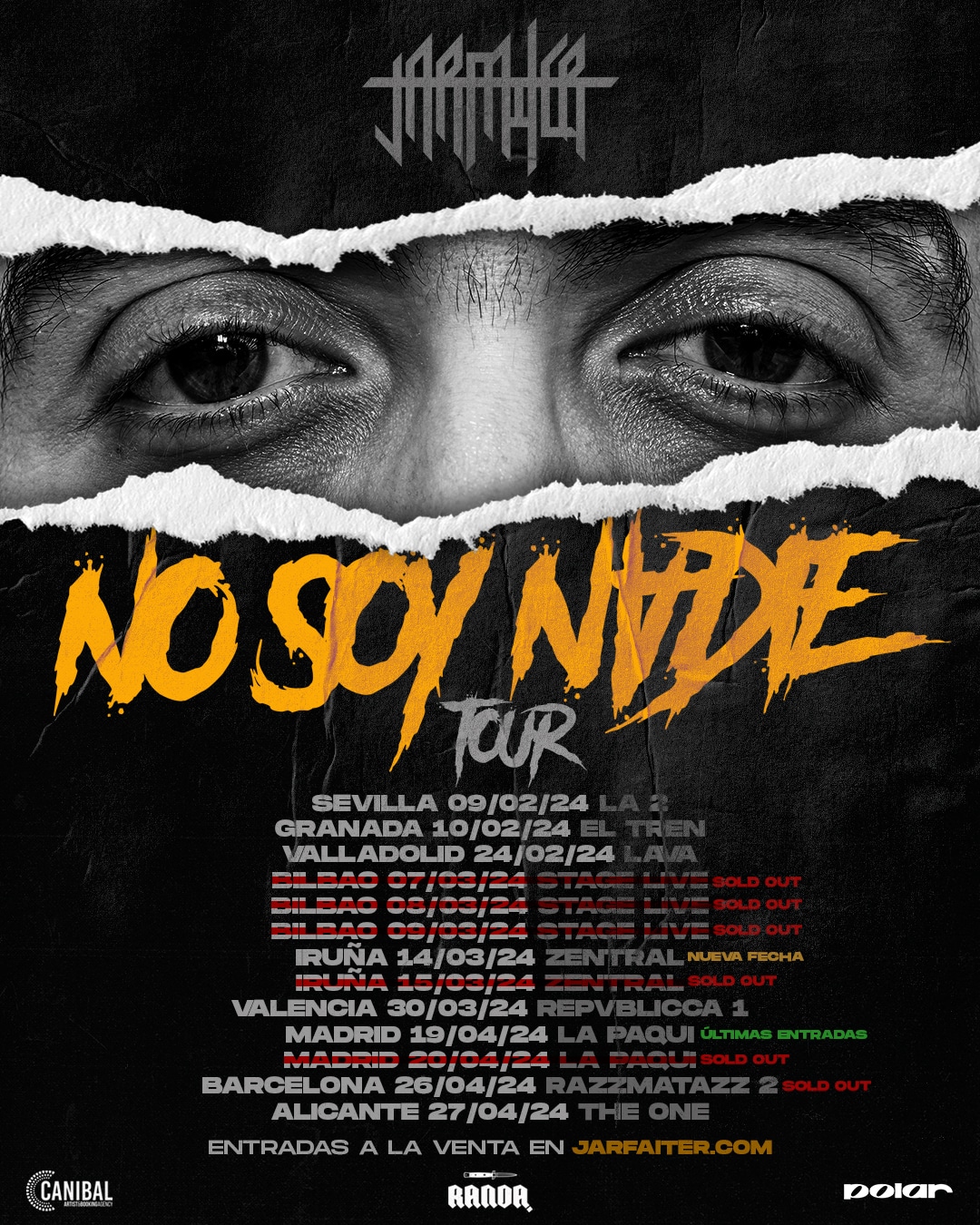 LAVA – No Soy Nadie Tour
