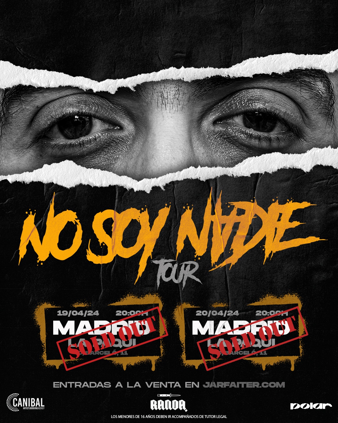 La Paqui – No Soy Nadie Tour – 2da fecha!