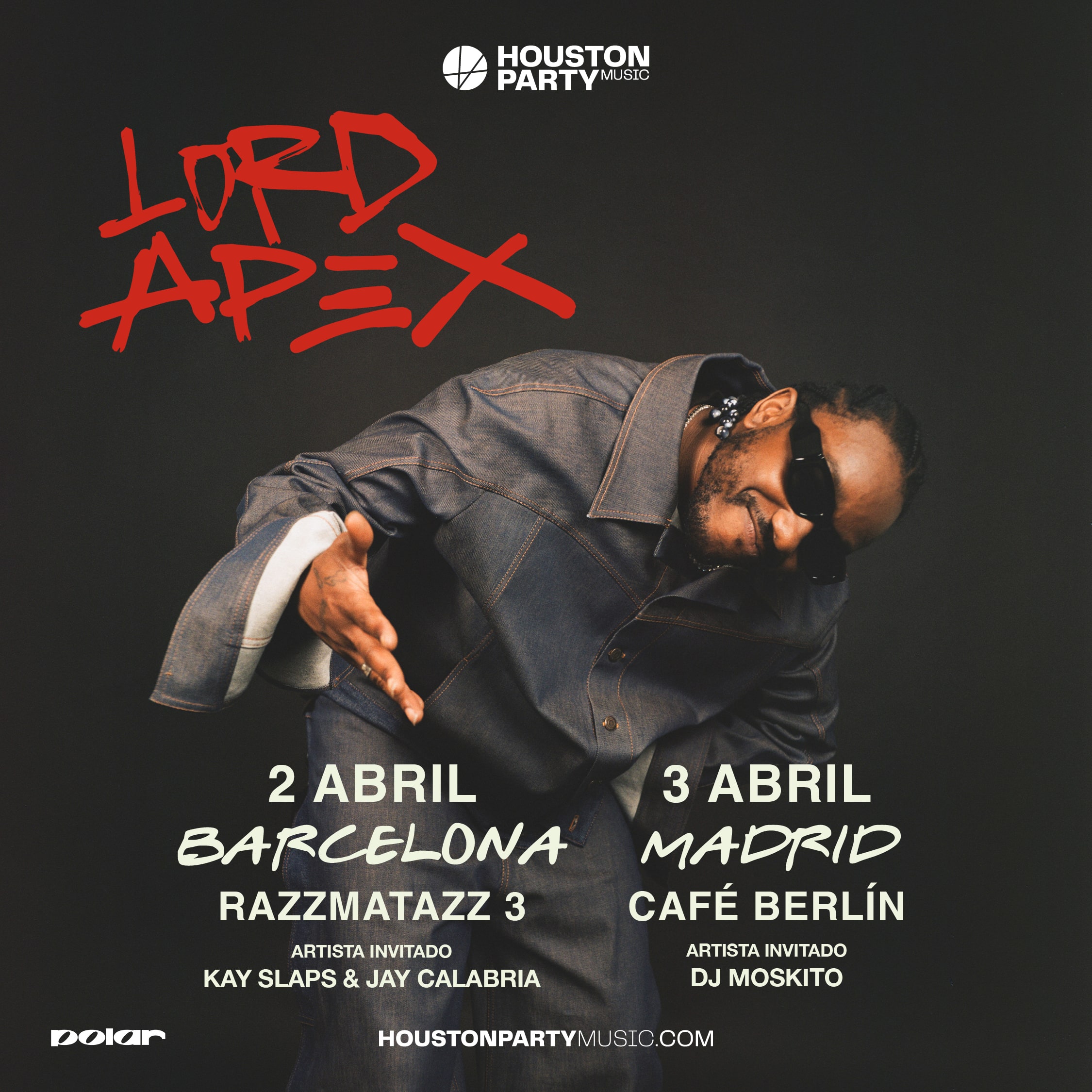 Lord Apex en Barcelona y Madrid