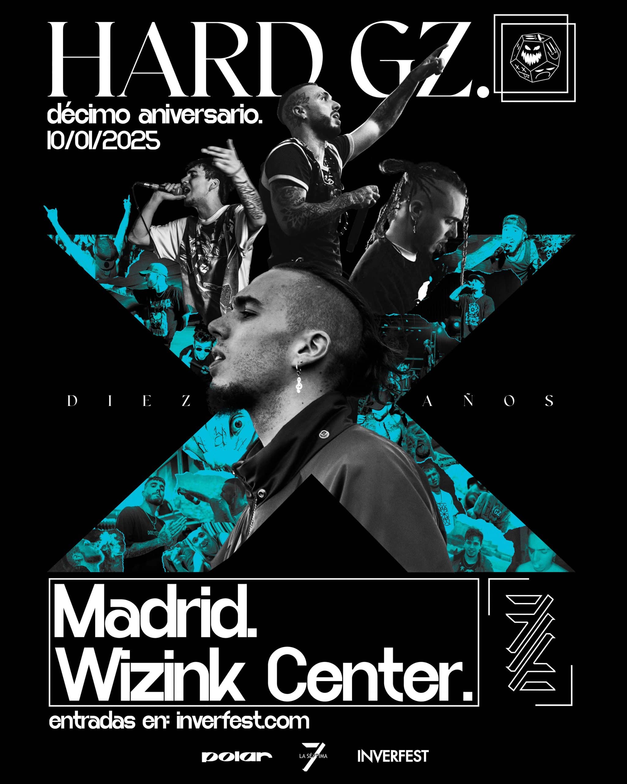HARD GZ: X Aniversario en el WiZink de Madrid