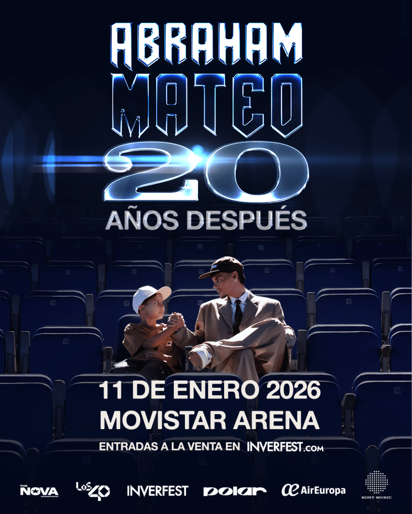 Abraham Mateo celebra 20 años de carrera en el Movistar Arena de Madrid
