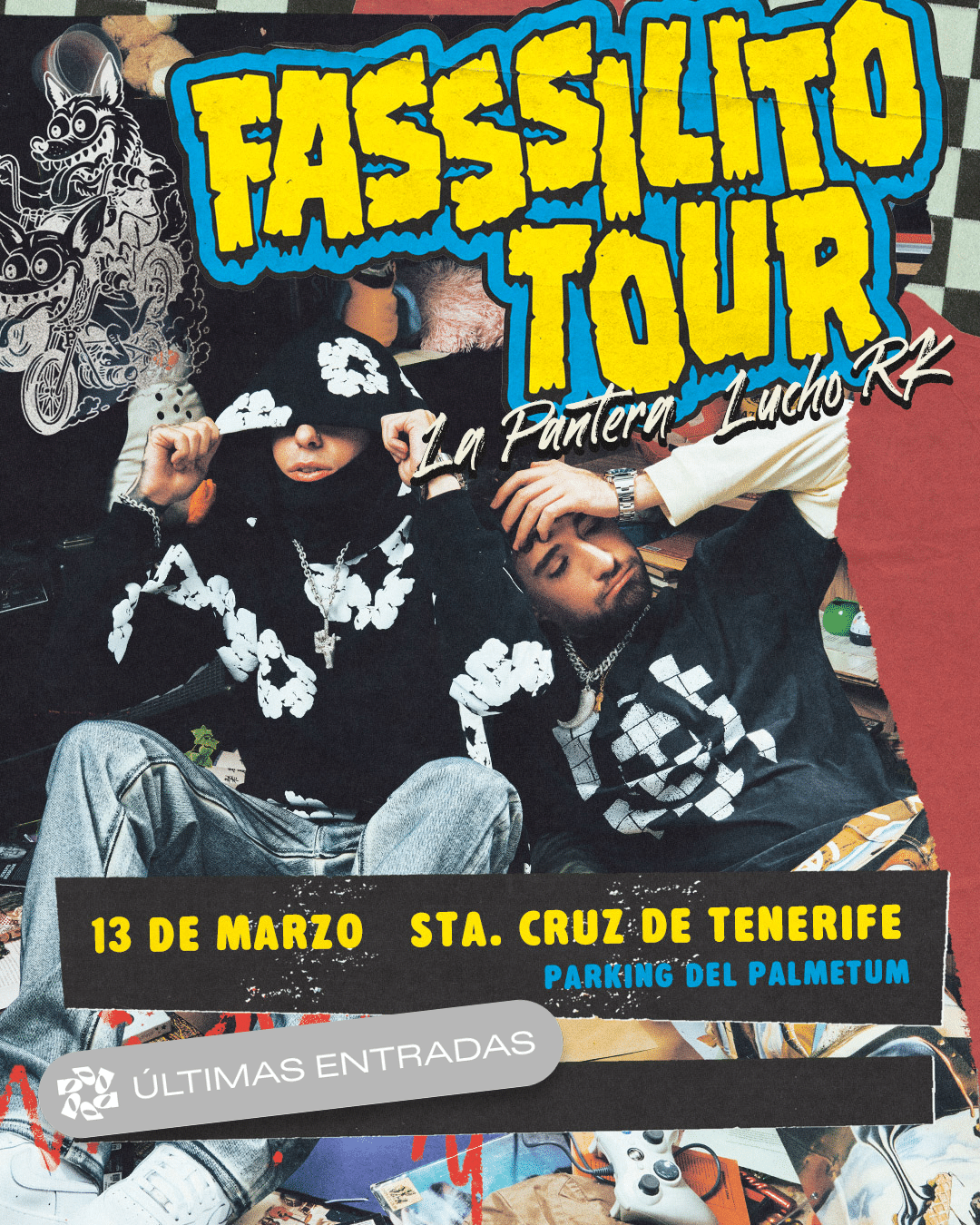 Fasssilito Tour con Lucho RK en Parking del Palmetum