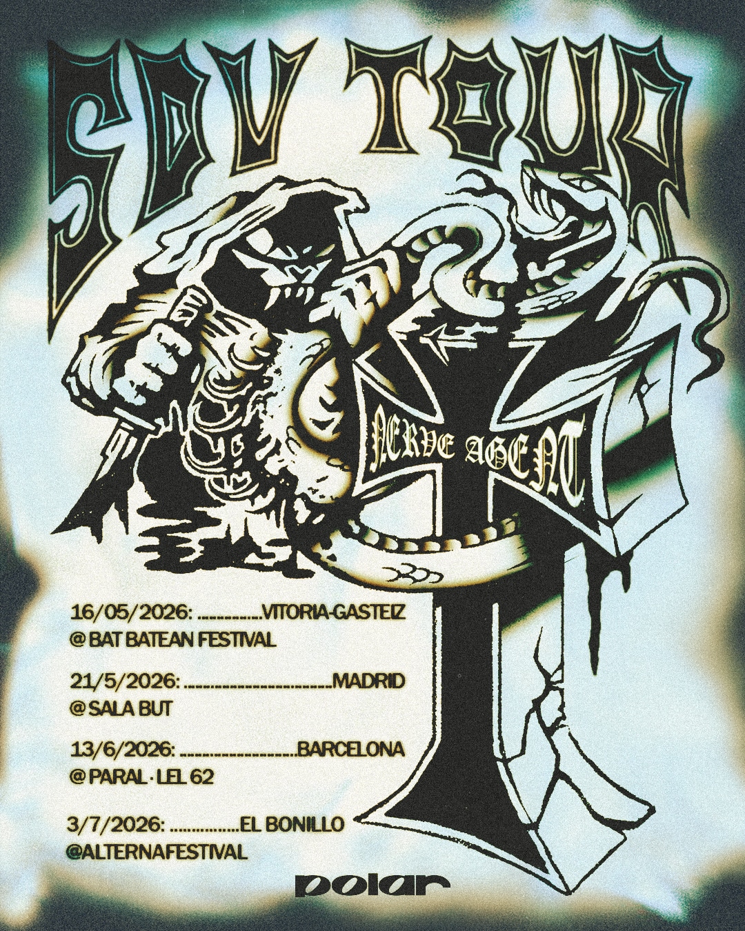 NERVE AGENT anuncian un nuevo EP que trae unas fechas muy especiales bajo el brazo