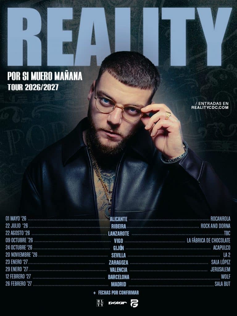 “POR SI MUERO MAÑANA» Tour: REALITY presenta su proyecto más íntimo en directo