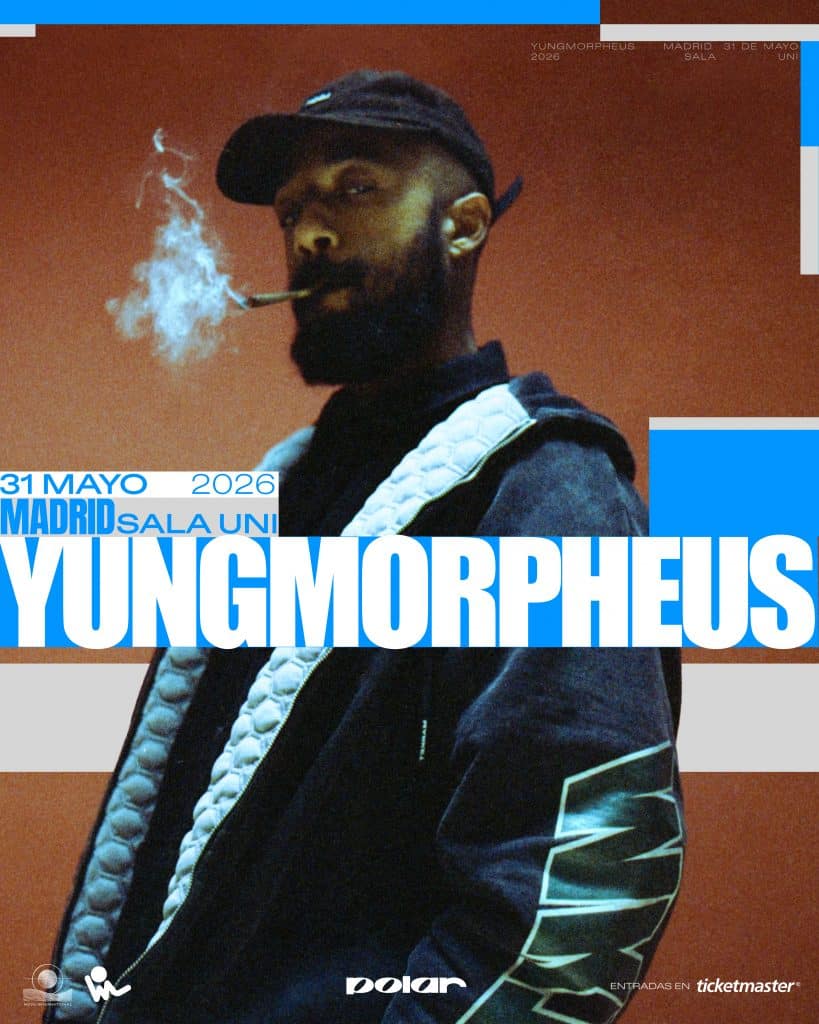 YUNGMORPHEUS aterriza en Madrid el 31 de Mayo