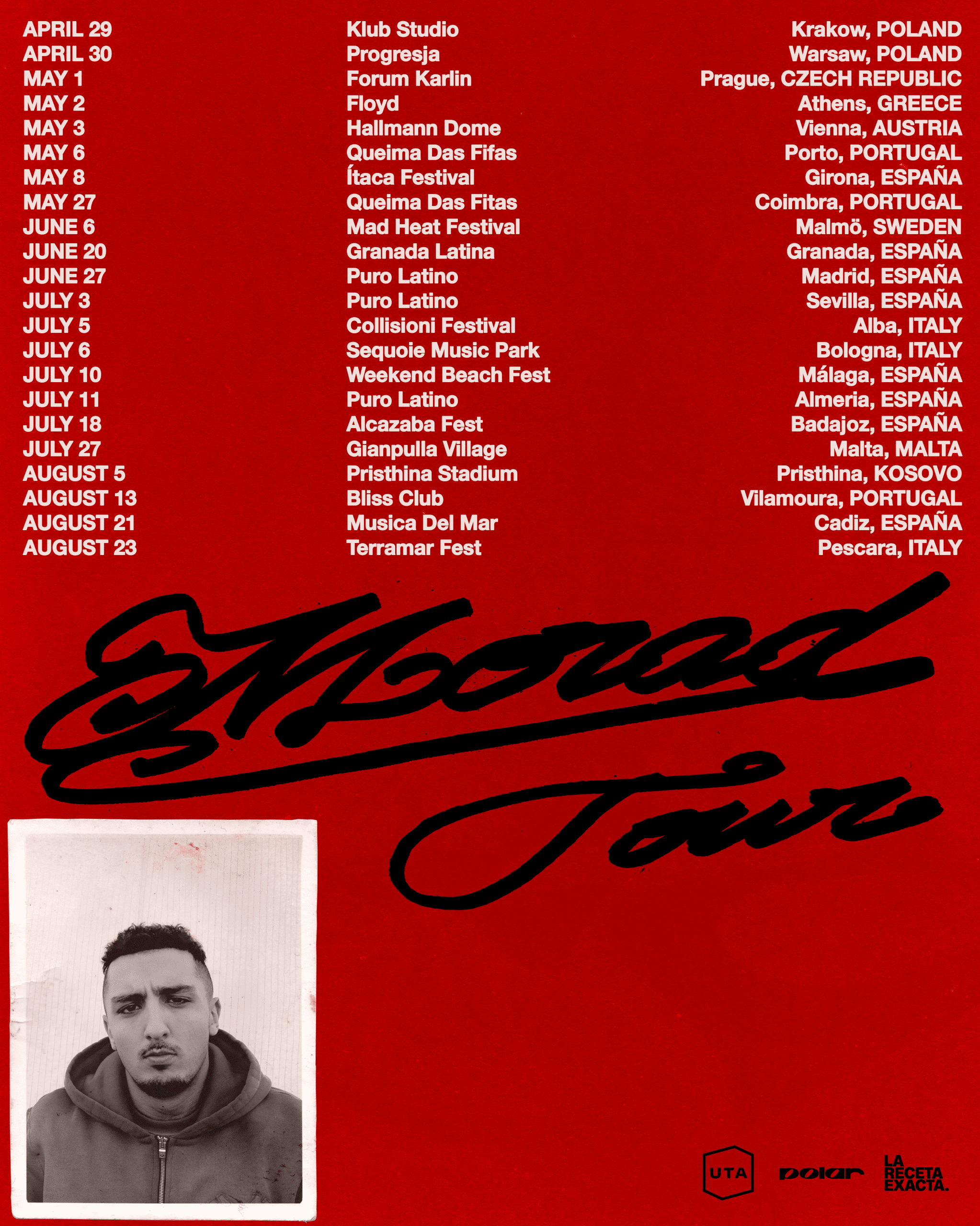 Morad anuncia una agenda imparable para primavera-verano 2026